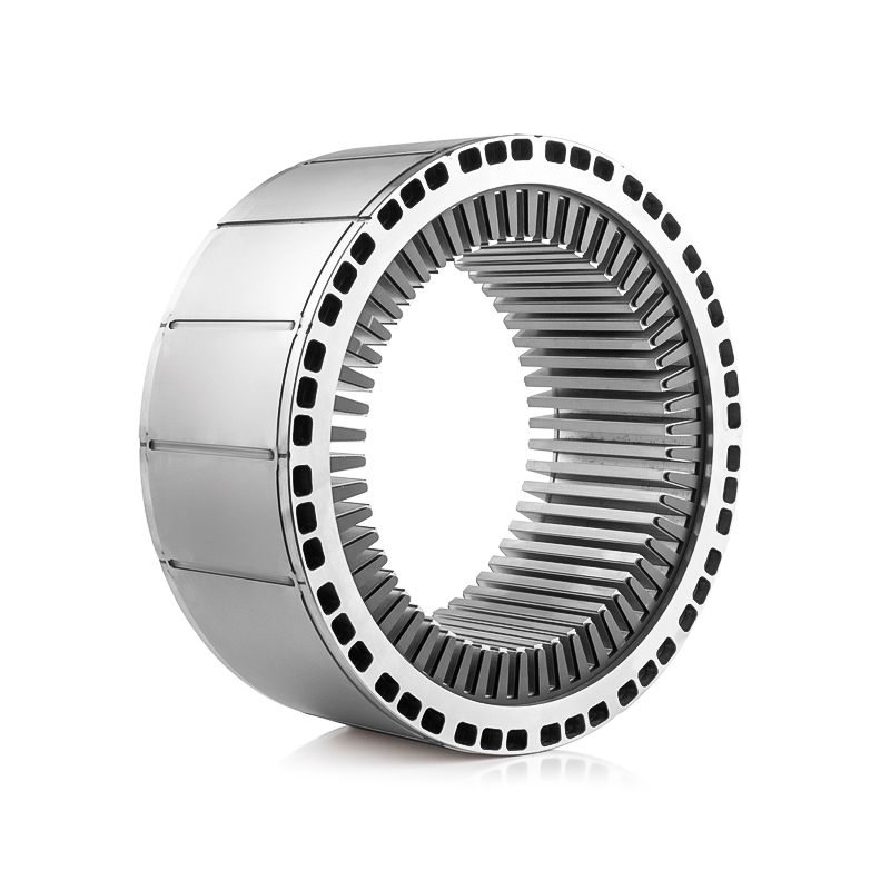 Stator al motorului de tracțiune și miez al rotorului