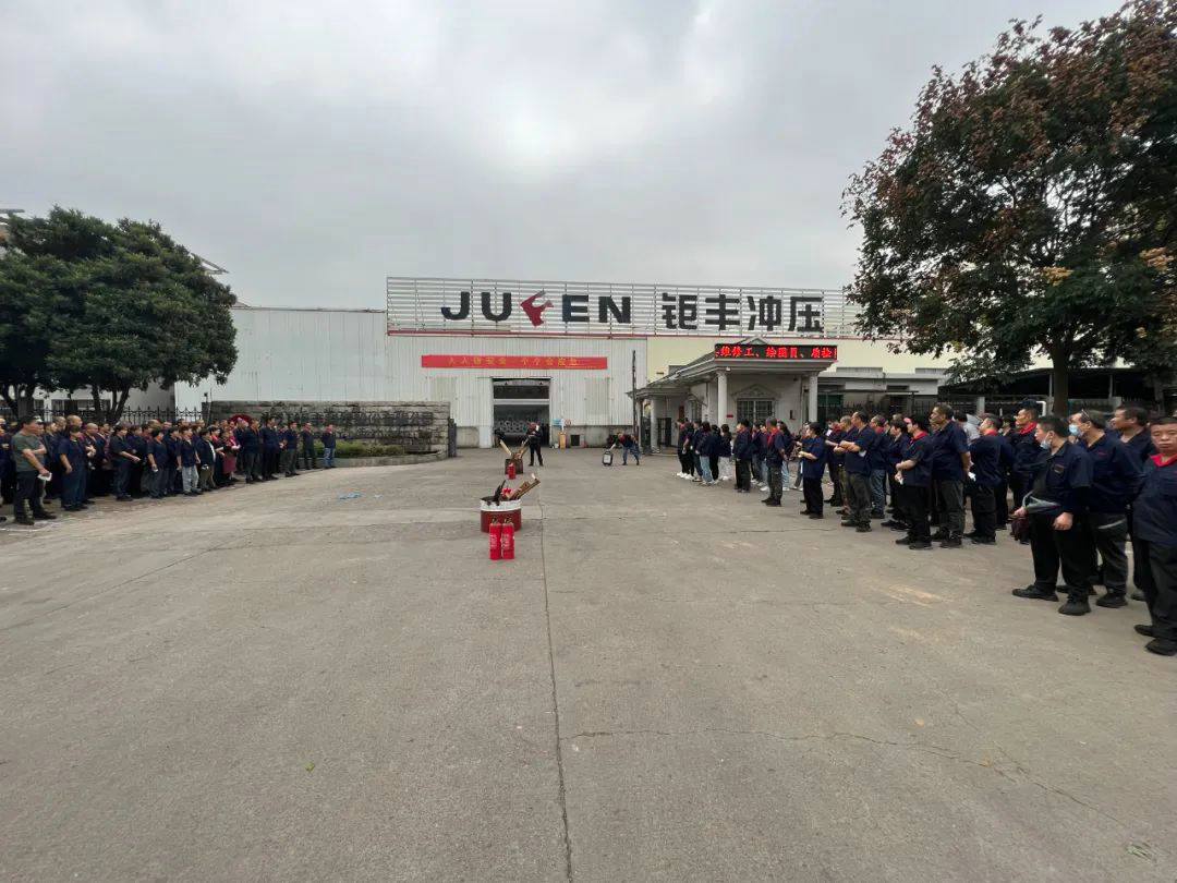 Seria de exerciții de incendiu de la Jufeng „Toată lumea acordă atenție siguranței, toată lumea știe urgența”