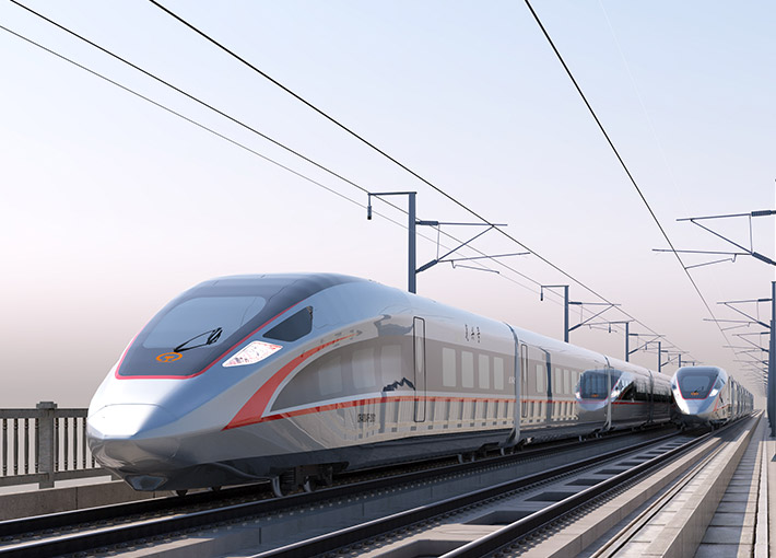 Stator și miez al rotorului de tranzit feroviar