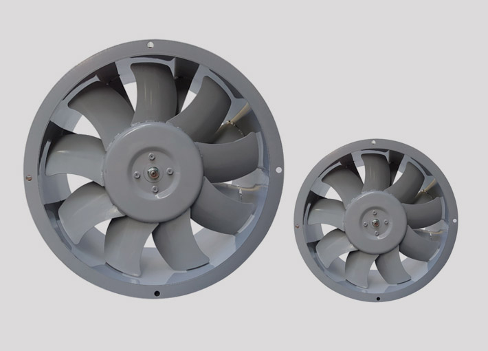 Stator ventilator industrial și miez de rotor