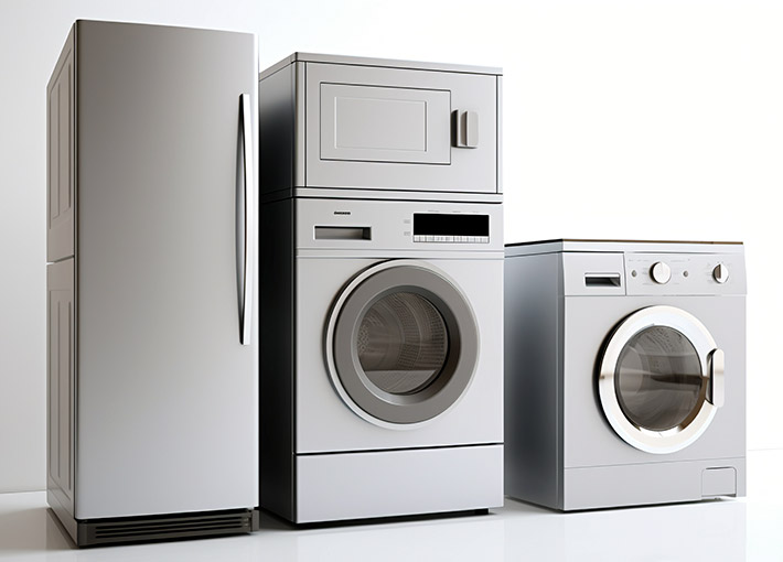 Stator de motor și miez de rotor pentru electrocasnice